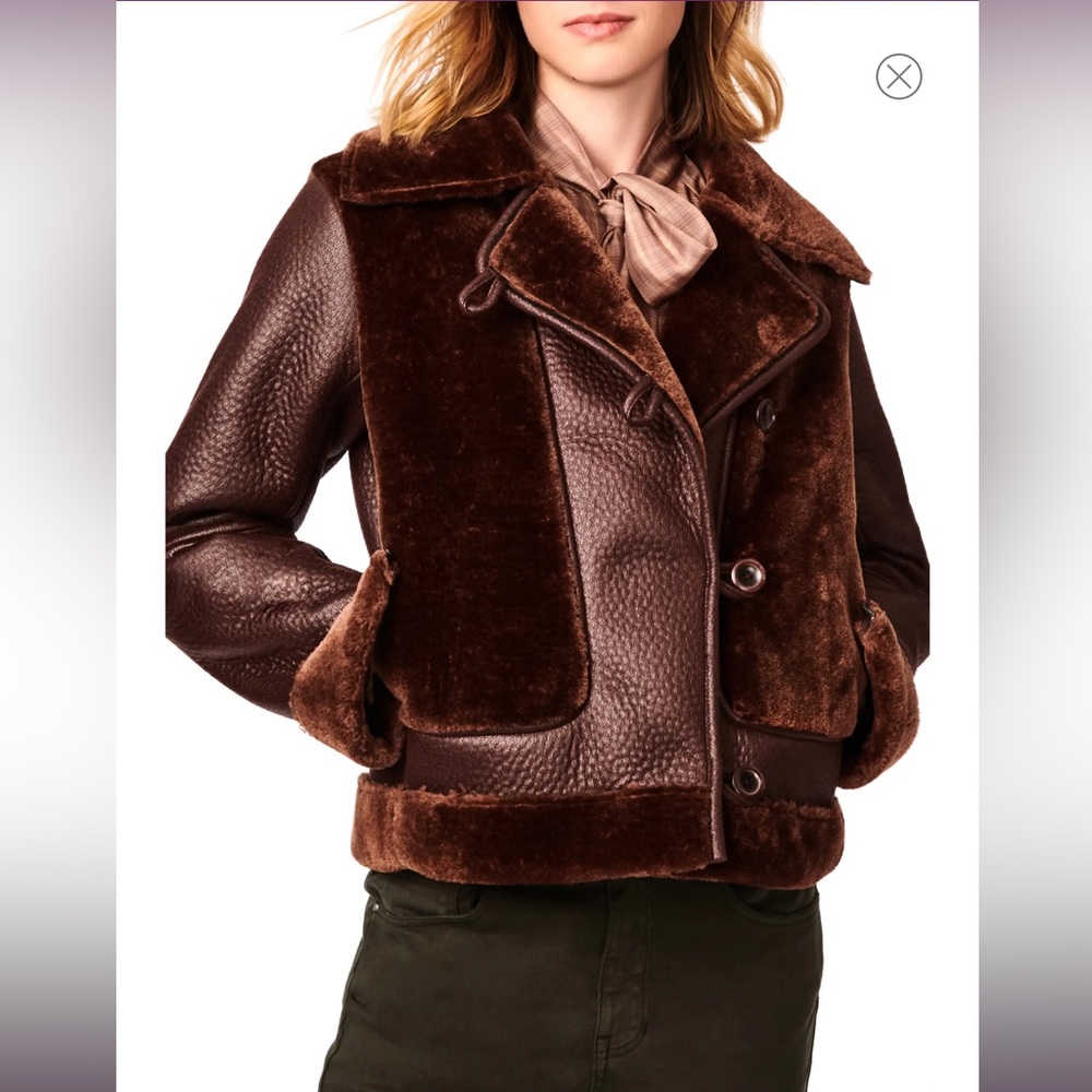 Bernardo faux fur jacket